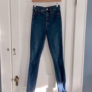 GAP True Skinny Sky High Classic Blue Women's Jeans